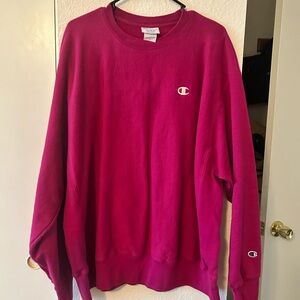 Champion Pink Crew Neck Sweater
